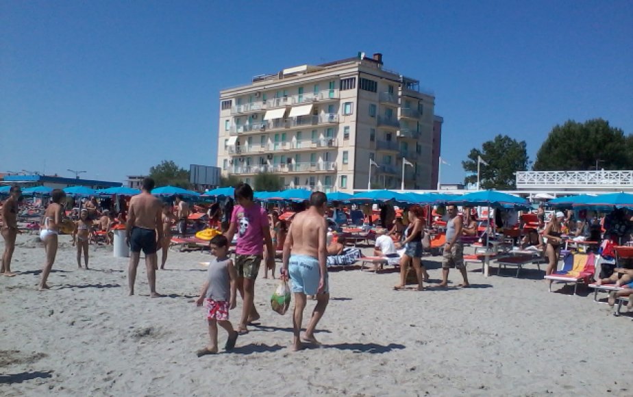 spiaggia lido di pomposa