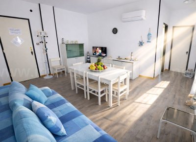 Spazioso appartamento 7 posti letto in affitto al lido degli scacchi, a pochi passi dal mare